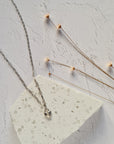 Keyhole Heart Necklace - Reca