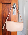 Charlie - Apple Leather Baguette Bag