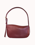 Charlie - Cactus Leather Baguette Bag