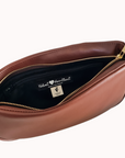 Charlie - Cactus Leather Baguette Bag