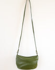 Liv - Cactus Leather Crossbody Bag