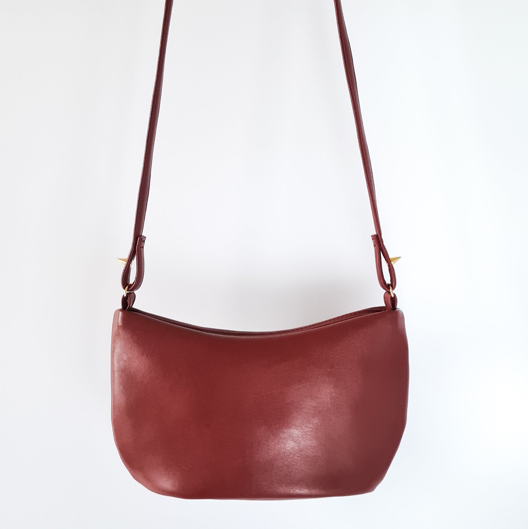 Liv - Cactus Leather Crossbody Bag