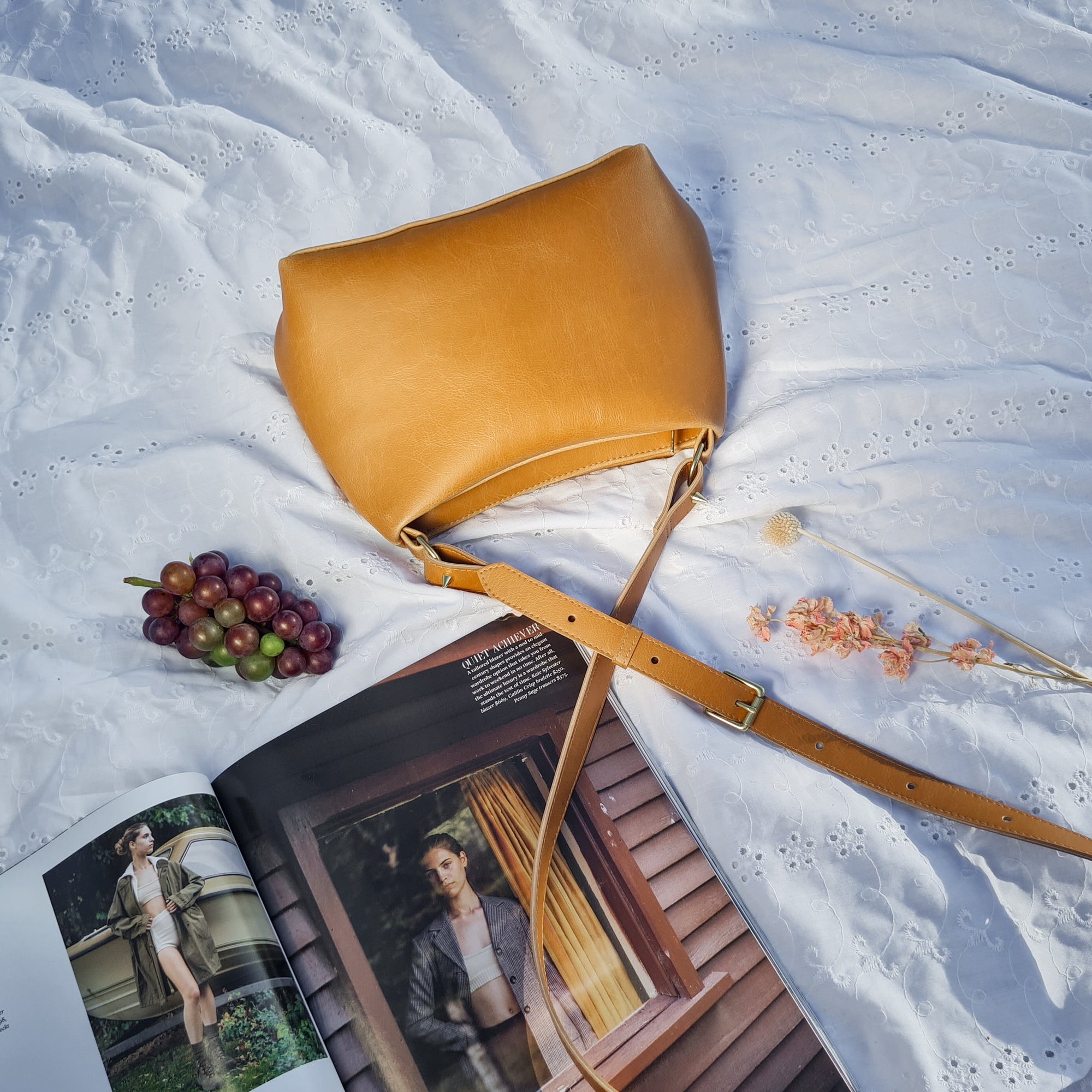 Sofía - Corn Leather Bag