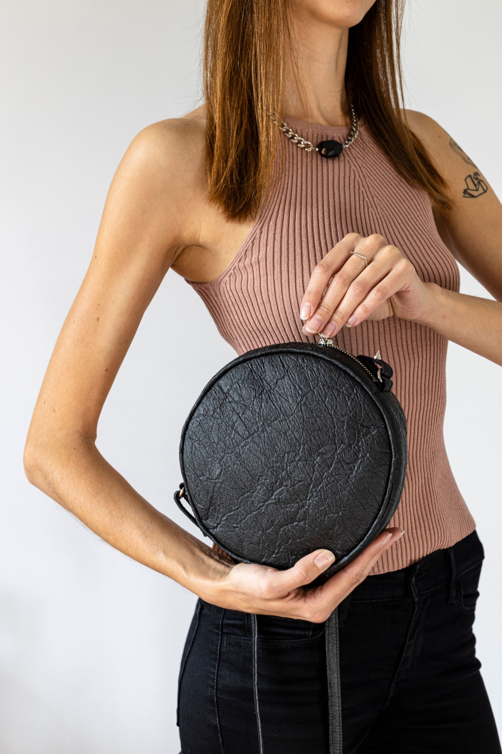 Sevigny - Piñatex Crossbody Bag