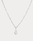 Keyhole Heart Necklace - Reca