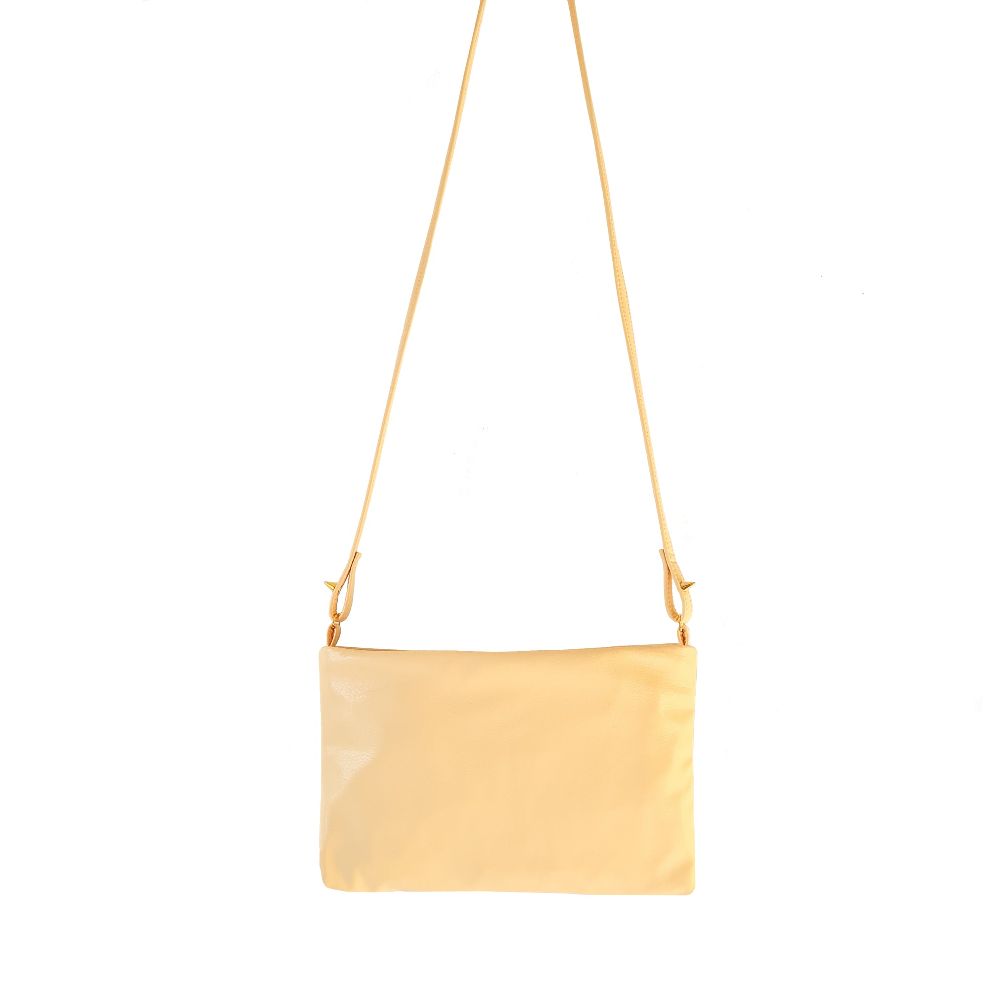 Paz - Apple Leather Crossbody Bag