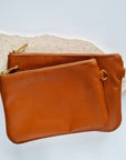 Reese - Apple Leather Pouch