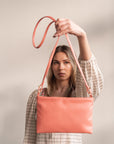 Paz - Apple Leather Crossbody Bag