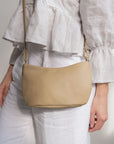 Liv - Cactus Leather Crossbody Bag