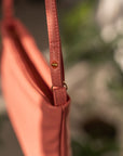 Paz - Apple Leather Crossbody Bag