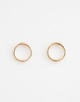 Infinity Circle Studs - Reca