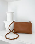 Paz - Cactus Leather Crossbody Bag