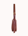 Charlie - Cactus Leather Baguette Bag
