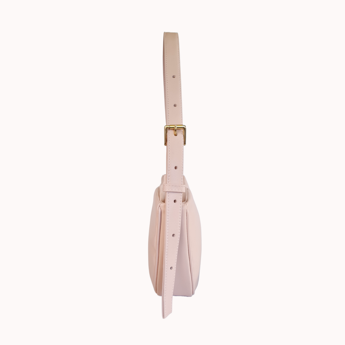 Charlie - Apple Leather Baguette Bag