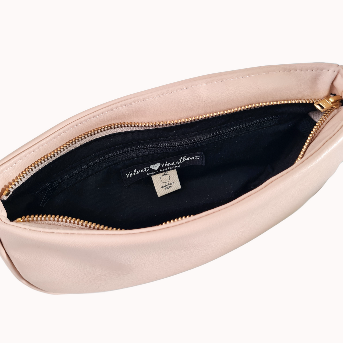 Charlie - Apple Leather Baguette Bag