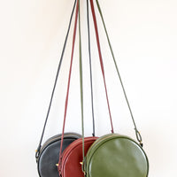 Sevigny - Cactus Leather Crossbody Bag