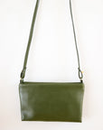 Paz - Cactus Leather Crossbody Bag