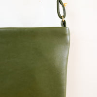 Paz - Cactus Leather Crossbody Bag
