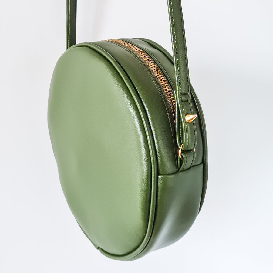Sevigny - Cactus Leather Crossbody Bag