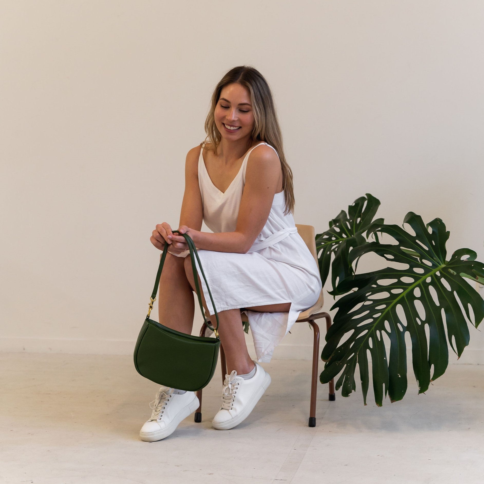 Mina - Cactus Leather Bag